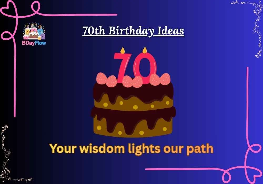 70th Birthday Ideas