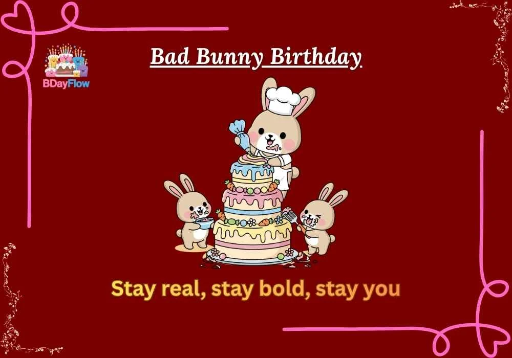 Bad Bunny Birthday