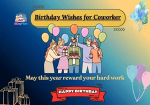 Birthday Wishes for Coworker