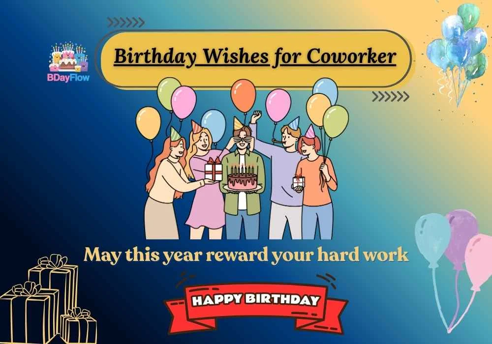 Birthday Wishes for Coworker