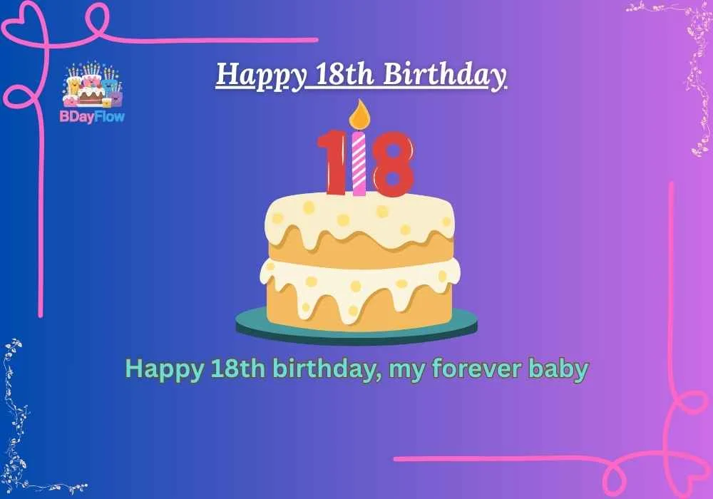 Happy 18th Birthday