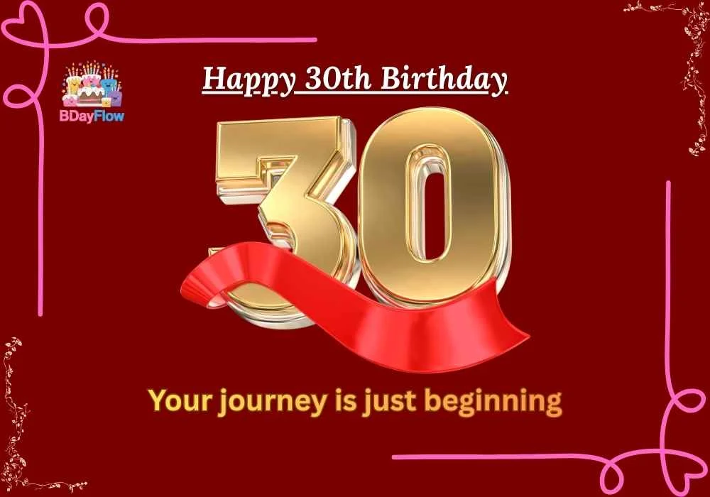 Happy 30th Birthday