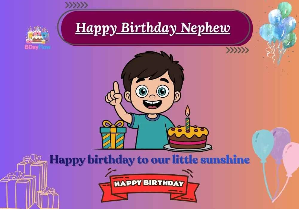 Happy Birthday Nephew