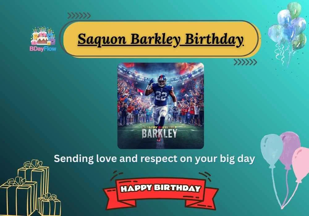 Saquon Barkley Birthday