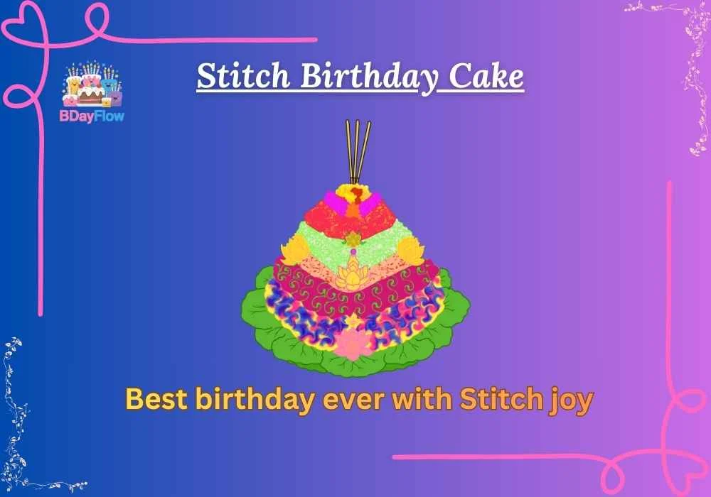 Stitch Birthday Cake