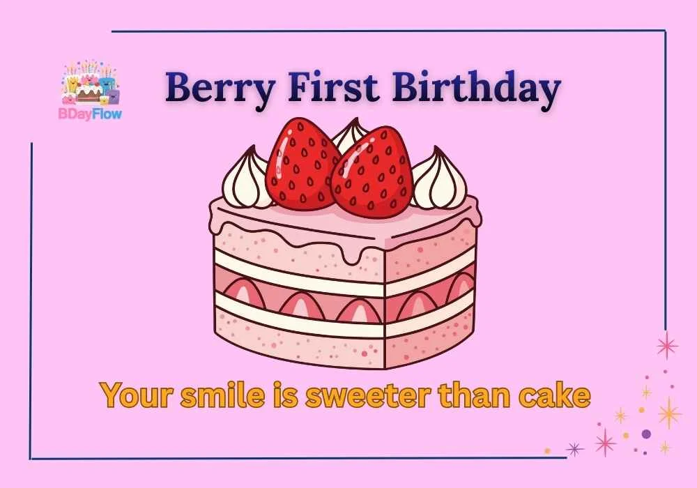 Berry First Birthday